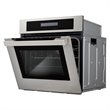 24 in. Lumin Collection 2.5 cu. ft. Electric Wall Oven in Stainless Steel