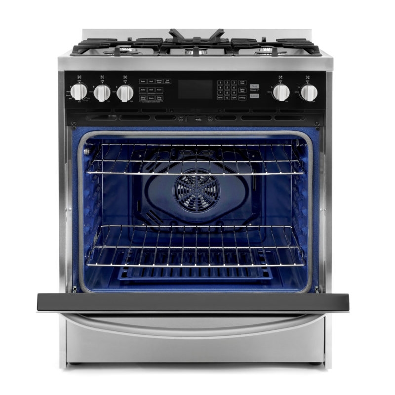 Cosmo COS-305DFSC 30 in. Dual Fuel Range with 7-Function Convection Oven