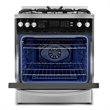 Cosmo COS-305DFSC 30 in. Dual Fuel Range with 7-Function Convection Oven