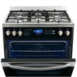 Cosmo COS-305DFSC 30 in. Dual Fuel Range with 7-Function Convection Oven