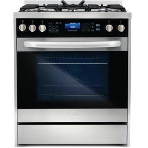 Cosmo COS-305DFSC 30 in. Dual Fuel Range with 7-Function Convection Oven