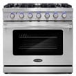 36 in. Haven Coll 7 cu. ft. Gas Range in Stainless Steel