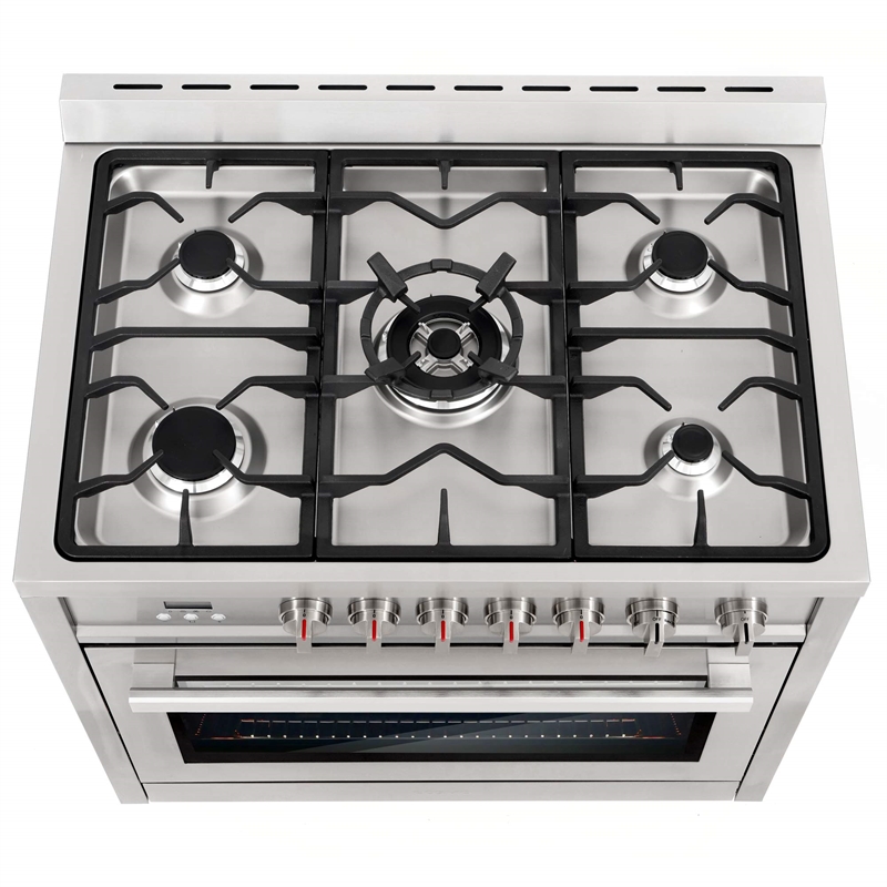 36 in. Nebula Collection 3.8 cu. ft. Gas Range in Stainless Steel