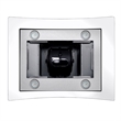 30 in. Lumin Collection Ducted Island Range Hood in Stainless Steel