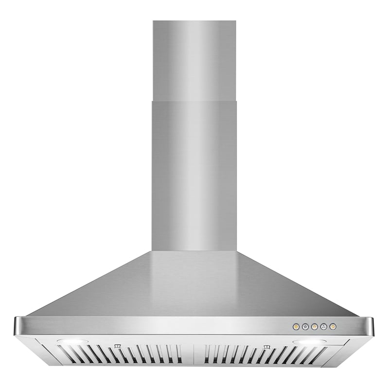 30 in. Vista Collection Ducted Wall Mount Range Hood in Stainless Steel