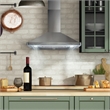 30 in. Vista Collection Ducted Wall Mount Range Hood in Stainless Steel