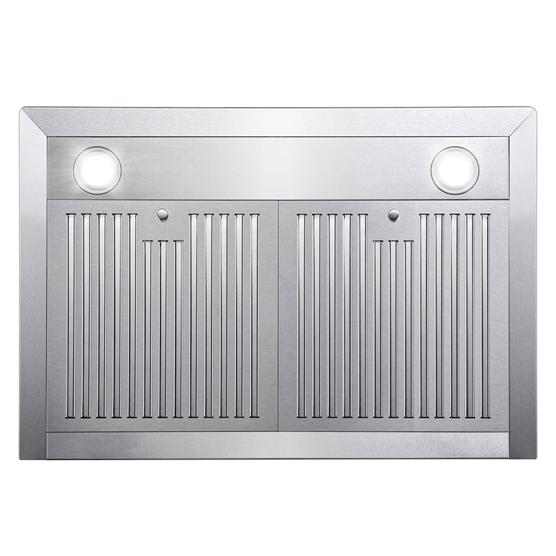 30 in. Vista Collection Ducted Wall Mount Range Hood in Stainless Steel