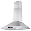 30 in. Vista Collection Ductless Wall Mount Range Hood in Stainless Steel