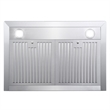 30 in. Vista Collection Ductless Wall Mount Range Hood in Stainless Steel