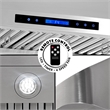 30 in. Haven Collection Ducted Under Cabinet Range Hood in Stainless Steel