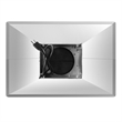 36 in. Lumin Collection Ducted Island Range Hood in Stainless Steel