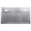 36 in. Vista Collection Ducted Wall Mount Range Hood in Stainless Steel