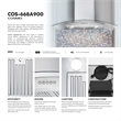 36 in. Vista Collection Ducted Wall Mount Range Hood in Stainless Steel