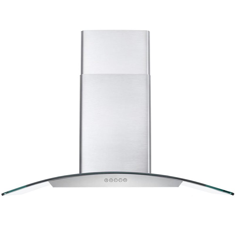 36 in. Vista Collection Ducted Wall Mount Range Hood in Stainless Steel