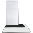 36 in. Vista Collection Ducted Wall Mount Range Hood in Stainless Steel