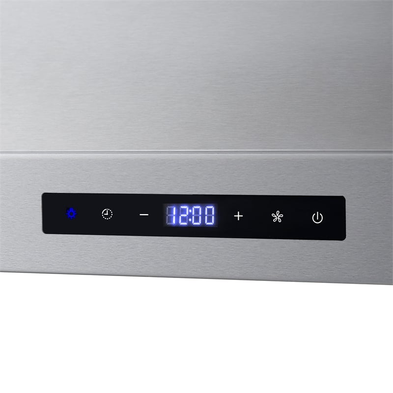 36 in. Vista Collection Ductless Wall Mount Range Hood in Stainless Steel