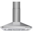 36 in. Vista Collection Ductless Wall Mount Range Hood in Stainless Steel