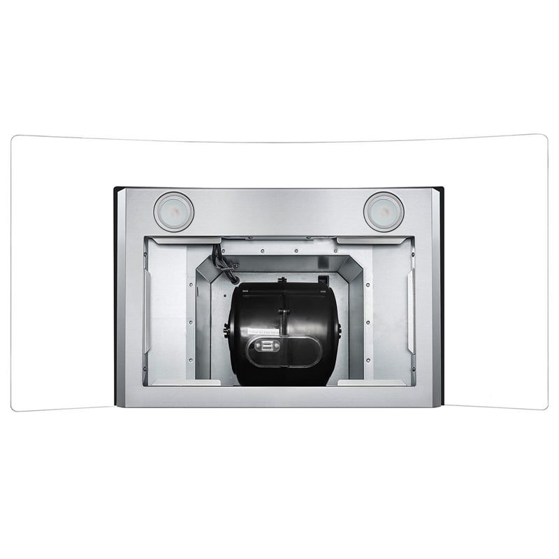 36 in. Vista Collection Ductless Wall Mount Range Hood in Stainless Steel
