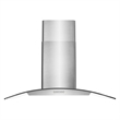 36 in. Vista Collection Ductless Wall Mount Range Hood in Stainless Steel