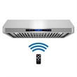 36 in. Haven Collection Ducted Under Cabinet Range Hood in Stainless Steel