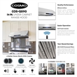 36 in. Haven Collection Ducted Under Cabinet Range Hood in Stainless Steel