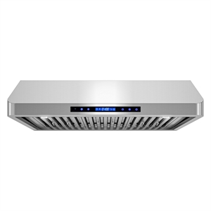 36 in. Haven Collection Ducted Under Cabinet Range Hood in Stainless Steel