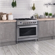 36 in. Stellar Collection 4.4 cu. ft. Dual Fuel Range - Liquid Propane