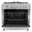 36 in. Stellar Collection 4.4 cu. ft. Dual Fuel Range - Liquid Propane