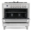36 in. Stellar Collection 4.4 cu. ft. Dual Fuel Range - Liquid Propane