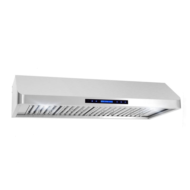 Cosmo COS-EPGR486G 48 in. Double Oven Gas Range & 48 in. Range Hood Set
