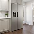 Cosmo 26.3 cu. ft. Side-by-Side Refrigerator with Water and Ice Dispenser