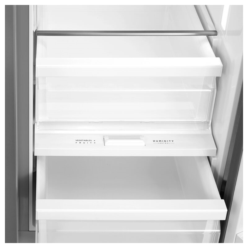Cosmo 26.3 cu. ft. Side-by-Side Refrigerator with Water and Ice Dispenser