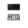 Cosmo 30 in. Drop-In Cooktop & Over-the-Range Microwave Oven with Vent Fan Set