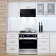Cosmo 30 in. Drop-In Electric Ceramic Glass Cooktop & Microwave w/ Vent Fan Set