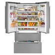 Cosmo 30 in. Gas Range & Range Hood & Dishwasher & Refrigerator Set