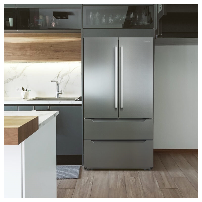 Cosmo 36 in. Gas Range & Hood & Dishwasher & Refrigerator & Microwave Set