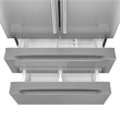 Cosmo 36 in. Dual Fuel Range & Range Hood & Dishwasher & Refrigerator Set