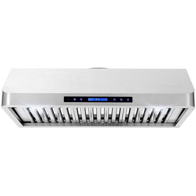 Cosmo 36 in. Dual Fuel Range & Range Hood & Dishwasher & Refrigerator Set