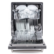 Cosmo 36 in. Dual Fuel Range & Range Hood & Dishwasher & Refrigerator Set