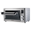 32 Quart Compact Electric Air Fryer Toaster Oven LED Display in Stainless Steel