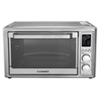 32 Quart Compact Electric Air Fryer Toaster Oven LED Display in Stainless Steel