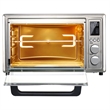32 Quart Compact Electric Air Fryer Toaster Oven LED Display in Stainless Steel