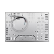 30 in. Electric Ceramic Glass Cooktop with 4 Burners in Black Porcelain