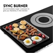 30 in. Electric Ceramic Glass Cooktop with 4 Burners in Black Porcelain