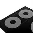 30 in. Electric Ceramic Glass Cooktop with 4 Burners in Black Porcelain