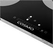 30 in. Electric Ceramic Glass Cooktop with 4 Burners in Black Porcelain