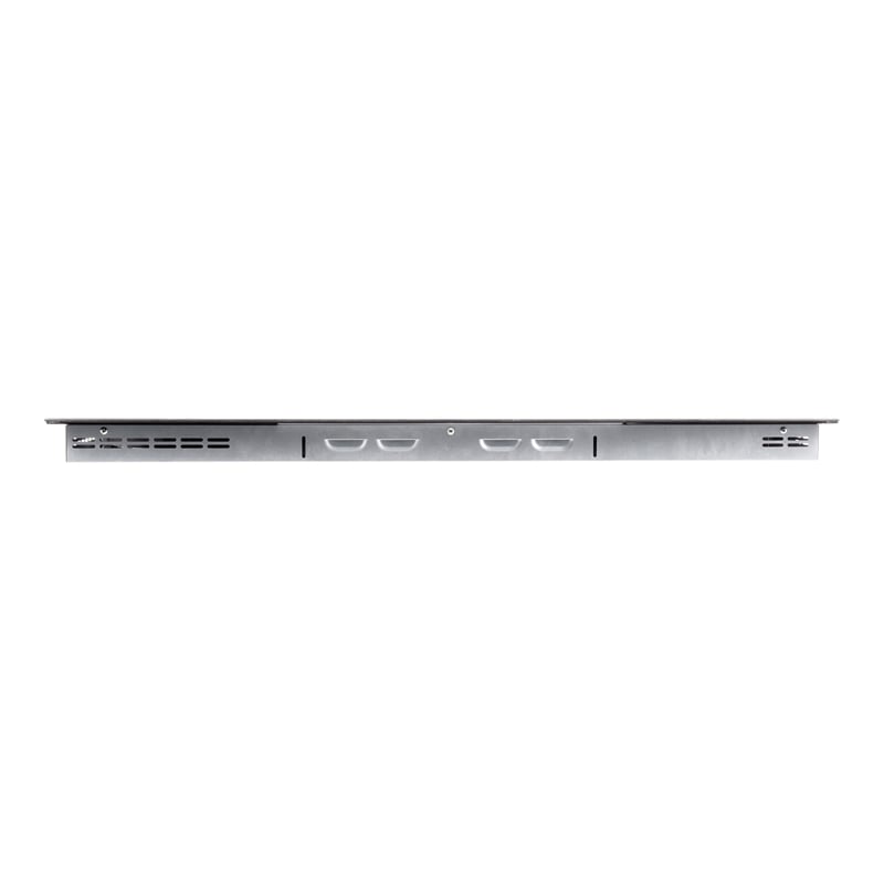 36 in. Electric Ceramic Glass Cooktop with 5 Burners in Black Porcelain