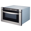 24 in. Haven Collection 1.2 cu. ft. Built-in Microwave Drawer in Stainless Steel