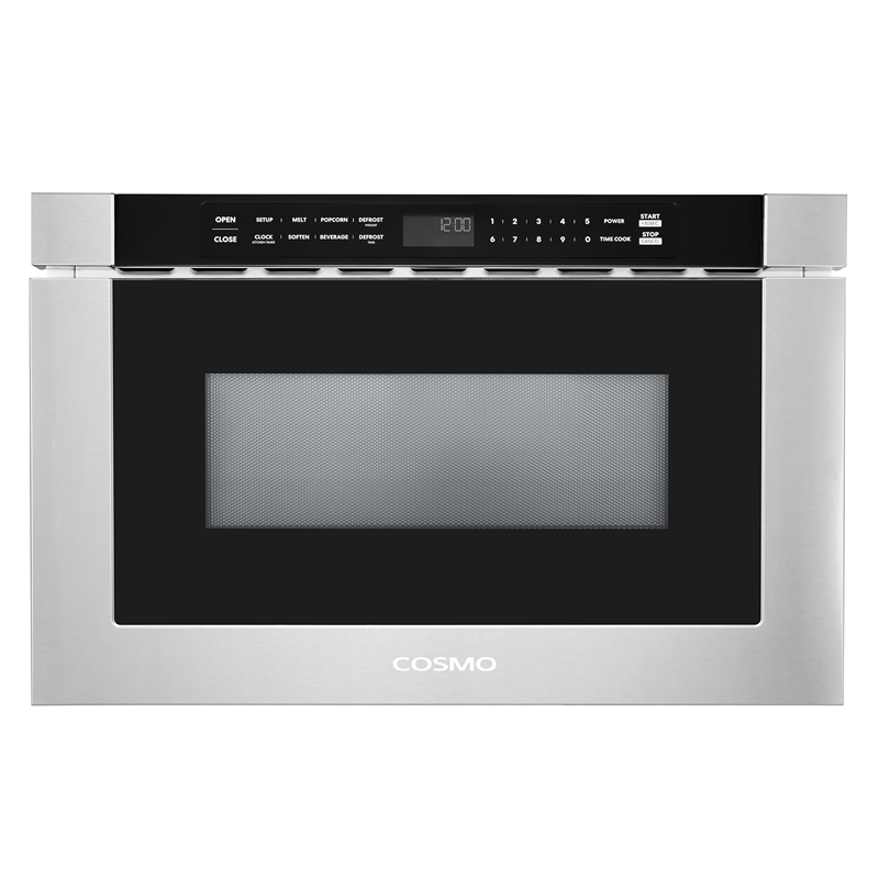 24 in. Haven Collection 1.2 cu. ft. Built-in Microwave Drawer in Stainless Steel