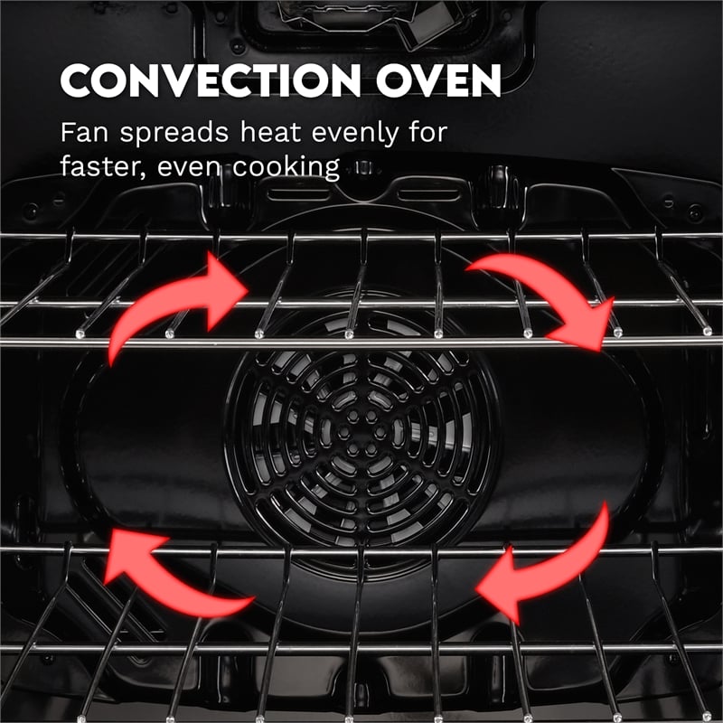 30 in. Nebula Collection 5.0 cu. ft. 5 burner Gas Range in Stainless Steel